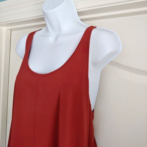 ATHLETA Womens Presidio Dress Terracotta Featherweight Travel Lagom S - Picture 7 of 15